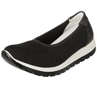 IGI&CO Women's Woman Ellen Ballet Flat, Black, 36.5 EU