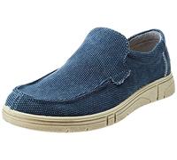 Igi&Co Zapatos náuticos Ben para Hombre, Tela Vaquera, 39.5 EU