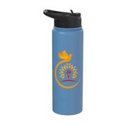 Iglesia Católica Biblia Fe Jesús Dios Cristianos Stainless Steel Insulated Water Bottle