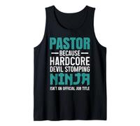 Iglesia de fe Cristiana Divertida del Pastor Camiseta sin Mangas