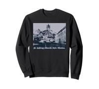Iglesia de San Andrés, Kiev, Ucrania Barroco Vintage Souvenir Sudadera