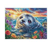 Iglesia en Las Nubes Rompecabezas 500 Piezas Cartón para Expertos Pradera Resplandor y Bruma Mejora Atención para Semana Santa Garantía Satisfacción Más Vendido 500 PCS