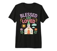 Iglesia Escuela Dominical Familia Amistad Comunidad Juventud Camiseta Premium