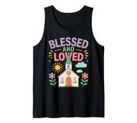 Iglesia Escuela Dominical Familia Amistad Comunidad Juventud Camiseta sin Mangas