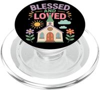 Iglesia Escuela Dominical Familia Amistad Comunidad Juventud PopSockets PopGrip para MagSafe