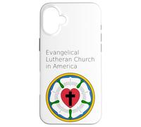 Iglesia Evangélica Luterana en América ELCA Rose Seal Logo Carcasa para iPhone 16 Plus