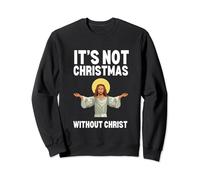 Iglesia- No es Navidad sin Cristo Jesús Sudadera