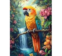 Iglesia Rural en el jardín de Flores Puzzle 500 Piezas Obra De Arte 3D Realista Mitos Animal-Planta Rompecabezas para Hombres Y Mujeres Desafío Intelectual Estera Portátil DIY Moderno 500 PCS
