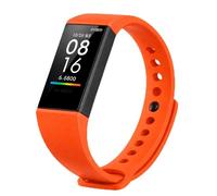 iGlobalmarket Pulsera de Reemplazo Compatible con Xiaomi Mi Band 4C - Correa Ajustable de Silicona Suave, Resistente al Agua, Cómoda y Segura para Uso Diario y Deportivo (Naranja)