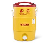 Igloo 5 Galones 400 series Dispensador de bebidas aislado, 18.9 Litros, Rojo/ Amarillo/ Verde