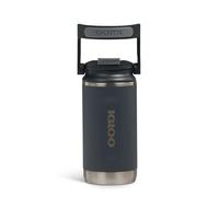 IGLOO Botella Térmica Tumbler 12, Botella de Acero Inoxidable, Antracita, Hermética, 0,35 L