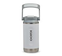IGLOO Botella Térmica Tumbler 12, Botella de Acero Inoxidable, Blanca, Hermética, 0,35 L