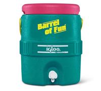 IGLOO Dispensador de Bebidas 11,4L - Enfriador Retro para Exterior, Camping y Eventos - Contenedor Aislado para Bebidas frías - Ideal para Deporte, Fiestas y jardín