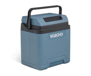 Igloo Ie24 24 L Nevera Eléctrica 12/230v Con Refrigeración Peltier, Modo Eco, Aislamiento Pu, Asas Ergonómica Con Bloqueo Y Tapa Extraíble