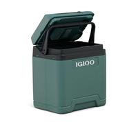 IGLOO IE27 Nevera Eléctrica, 12V y 230V, 27L - Mini Frigorífico Compacto para Coche, Camping, Viajes, Barco y Festivales - Ligera, Portátil, con Compartimento para Cables y Modo Eco/MAX