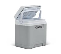 IGLOO IE27 Nevera Eléctrica, 12V y 230V, 27L - Mini Frigorífico Compacto para Coche, Camping, Viajes, Barco y Festivales - Ligera, Portátil, con Compartimento para Cables y Modo Eco/MAX