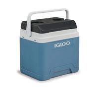IGLOO IP24 Nevera 24L - Gran Nevera pasiva Azul Claro, Ligera, Resistente y portátil, Camping, Trabajo, Picnic, Outdoor, Bebidas y Aperitivos - Mantiene frío sin Electricidad
