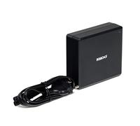 IGLOO IP S60 Inversor, convertidor de voltaje de 230V a 12V, adaptador de encendedor de cigarrillos a enchufe, 60 W, adecuado para neveras termoeléctricas DC, negro