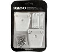 Igloo Kit de Piezas de refrigeración de plástico - 2 pestillos, 3 bisagras, pestillo y Tornillos