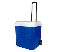 Igloo Laguna - Hielera rígida con ruedas de 60 cuartos de galón, color azul majestuoso
