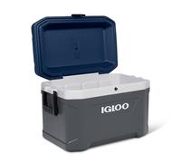 IGLOO Maxcold 54 Nevera 51L - Nevera pasiva Robusta con Larga conservación, Ideal para Camping, Pesca, Barco & Outdoor, Tapa Resistente, fácil de Limpiar, Bebidas y Comida