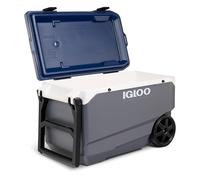 IGLOO Maxcold Latitude 90 Nevera portátil con Ruedas, 85 litros, Gris