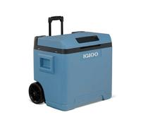 Igloo Nevera Eléctrica Portátil 42l Azul Con Enfriamiento Peltier 12v/230v, Aislamiento Pu, 40 Db, Asa Telescópica Y Ruedas