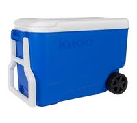 IGLOO Wheelie Cool 38 Nevera con Ruedas, 36 litros, Azul, Nevera con Ruedas, Camping, Portátil, Pequeña, Playa, con Ruedas