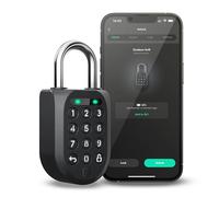 Igloohome Smart Candado 2 (SP2), genera acceso desde cualquier lugar, no necesita WiFi, compatible con iPhone y Android, resistente a la intemperie, impermeable y batería recargable