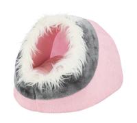 Iglú Minou en peluche - Color: Rosa | Mediciones: 35 x 26 x 41 cm