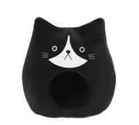 Iglú perrera modelo negro para perros y gatos Ferribiella