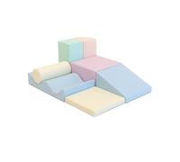 IGLU Soft Play Discoverer 7 bloques de escalada (helado pastel)