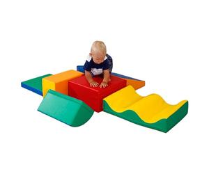 IGLU Soft Play Discoverer - Juego de Bloques de construcción Gigantes (Multicolor)