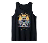 Ignacio Colorado Abstracto Bear Chill Zen Yoga Diseño Camiseta sin Mangas
