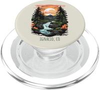 Ignacio Colorado, EE. UU., Diseño panorámico Retro de montañas PopSockets PopGrip para MagSafe