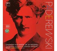 Ignacy Jan Paderewski : Symphonie, op. 24. Boguszewski. [Vinyle]