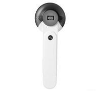 Igniport Removedor de pelusa eléctrico para ropa, afeitadora de tela recargable con protección de seguridad, removedor de pellets desmontable (3 blancos)