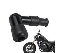 Ignition Plug Cap For Motorbike,Black Elbow Flashing SparkPlugCap -2.56x1.57x0.79 Inches Motorbike Ignition Plug Cap For Improving Power Output