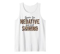 Ignora lo Negativo y Sigue brillando Amor Positivo inspira Camiseta sin Mangas