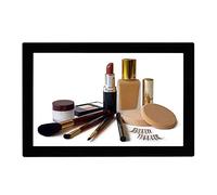 IGNVXMGKP Marco de Fotos Digital de 17 Pulgadas, álbum de Fotos, Expositor, máquina publicitaria, Reproductor de vídeo Compatible con 1080p, resolución 1440x900, Color Negro