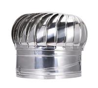 IGNVXMGKP ventilación sombrerete de chimeneacero Inoxidable sombrerete de chimeneacero Inoxidable 304 Tapas antilluvia para Techo Ventilaciones Chimeneas Chimeneas Baños Cocinas Garages Etc(D,10cm)