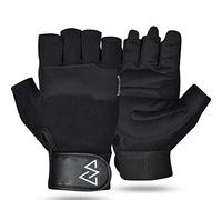 Igoera Guantes de Escalada Guantes vía ferrata con Nudillos Duros para Mayor fijación en la Roca o en la Pared; Guantes Bicicleta Unisex (M)