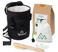 Igoera® Original Kit de Escalada | Set con, Cepillo de Boulder y Bola de magnesio| El trío de Accesorios de Escalada Que estabas Buscando