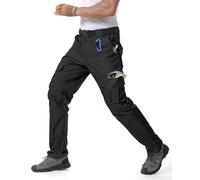 IGOLUMON Pantalones de Trabajo Hombre Pantalones Cargo Pantalón Tactico con Multibolsillos Pantalones de Seguridad Banda Elástica