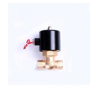 IGOQTHSQE 1 unids 1/2 "electroválvula de vapor de alta temperatura normalmente cerrada electroválvula de latón de dos vías con rosca interna 220 V 110 24 12(G-24VAC)