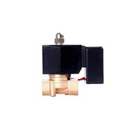 IGOQTHSQE 1 válvula solenoide Normalmente Cerrada de 3/8 Pulgadas Ahorro energía, Encendido y Apagado latón DN10, Agua 380VAC, 240VAC, 220VAC, Las 24 Horas sin Calor(NPT-220VAC)