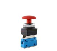 IGOQTHSQE Válvula mecánica de 2 vías Serie MOV 1/8 ", MOV-01, MOV-02, MOV-03, válvula Control neumática, Aire Manual(MOV-03A)