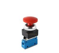 IGOQTHSQE Válvula mecánica de 2 vías Serie MOV 1/8 ", MOV-01, MOV-02, MOV-03, válvula Control neumática, Aire Manual(MOV-03)