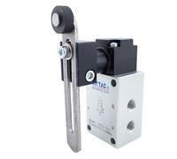 IGOQTHSQE Válvulas de Control neumáticas 3/2 vías, válvula mecánica Carrera Tipo Rodillo Ajustable, ZM3J-06/ZM3R-06/ZM3P-06/ZM3J-06W 1/8 Pulgadas(ZM3P-06W)