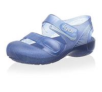 Igor Bondi, Sandalia con Pulsera Unisex niño, Azul (Translúcido Azul), 21 EU
